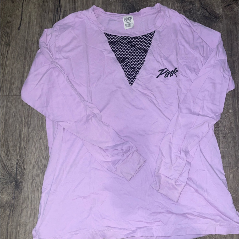 Pink long sleeve t shirt